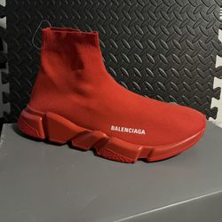 Red Socks Balenciaga Shoes 