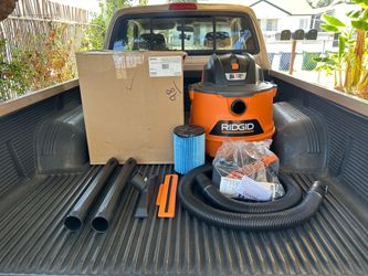NEW RIDGID 14 Gal. 6.0 Peak HP NXT Shop Vacuum Wet Dry Vac w/Filter, Hose & Attachments