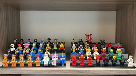 LEGO Ninjago and LEGO movie minifigures