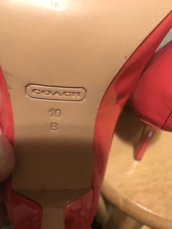 COACH HIGH HEELS. 25$