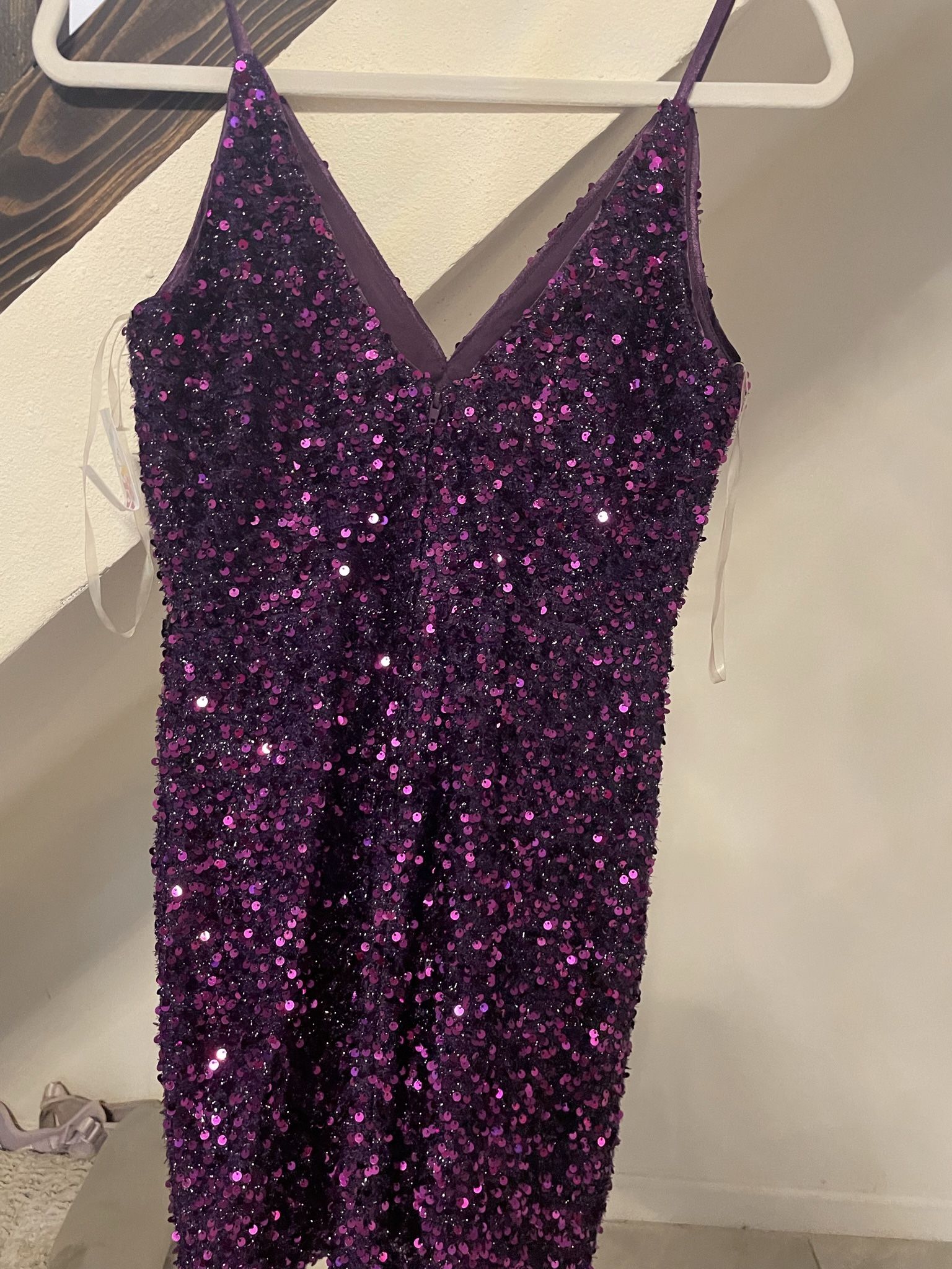 nice purple dress