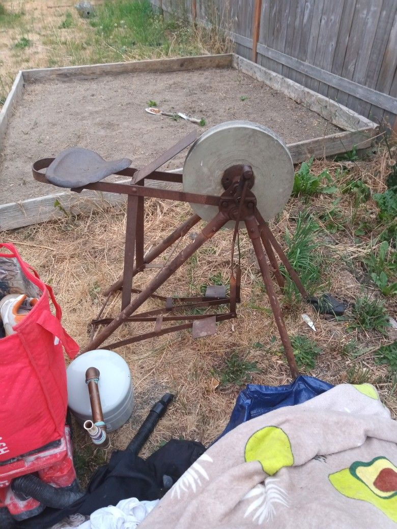 Antique Sharpening Stone From 1800s