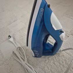 Black Decker Steam Iron