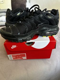 Nike Air max Plus Black Boy size 0.5.5
