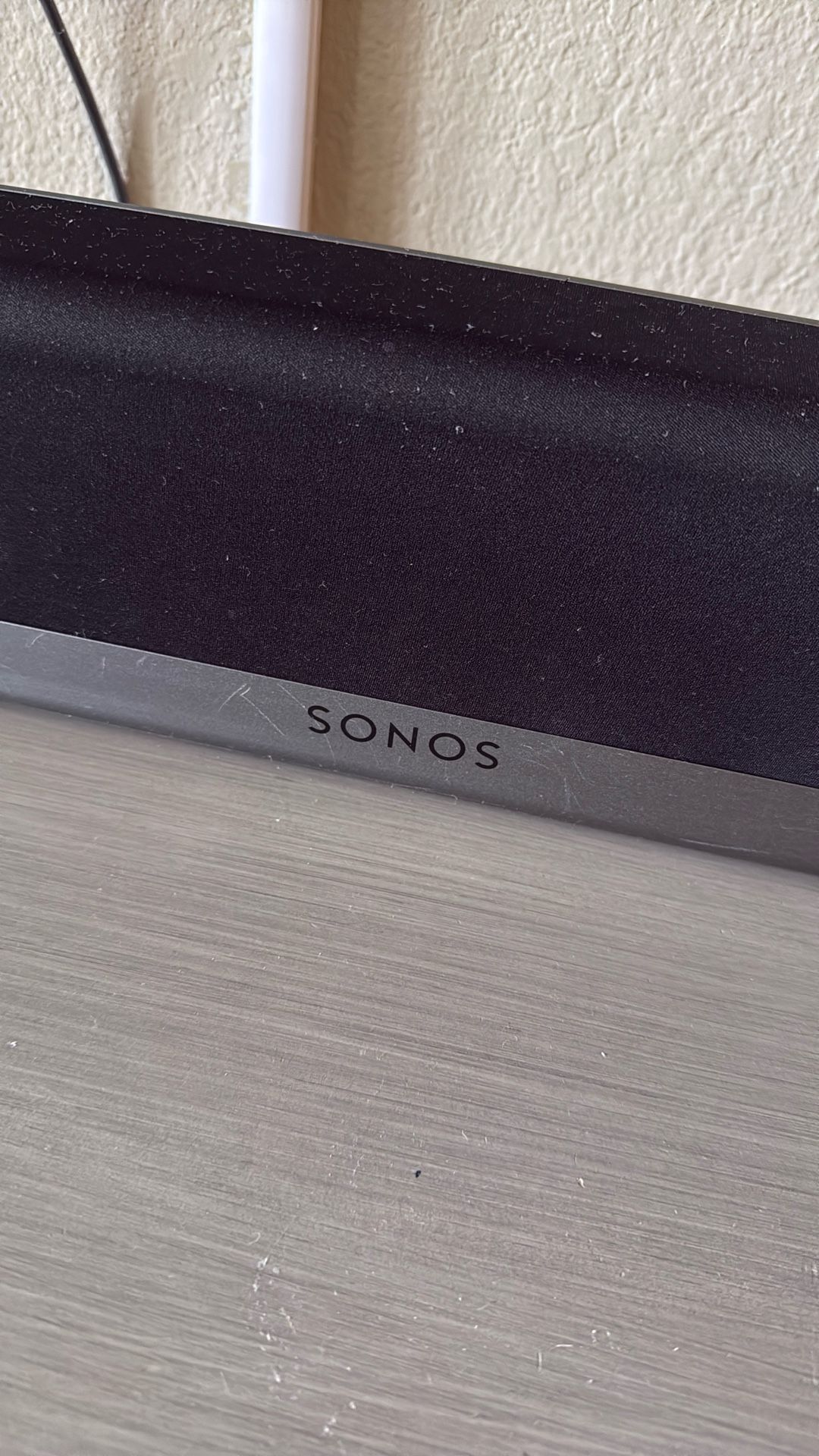 Sound Bar And 2 Sonos Play 1 For Surround Sound