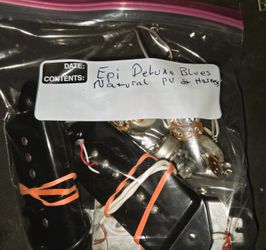 Epiphone P90 Set of 3 pickups and Harness Blues Deluxe MIK Dog Ear PU Epi
