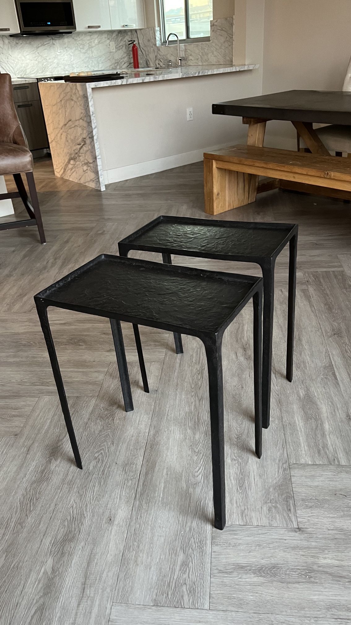 Pottery Barn Cast Iron Side Tables for Sale in Beverly Hills, CA OfferUp
