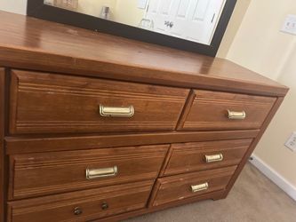Brown Wood dresser