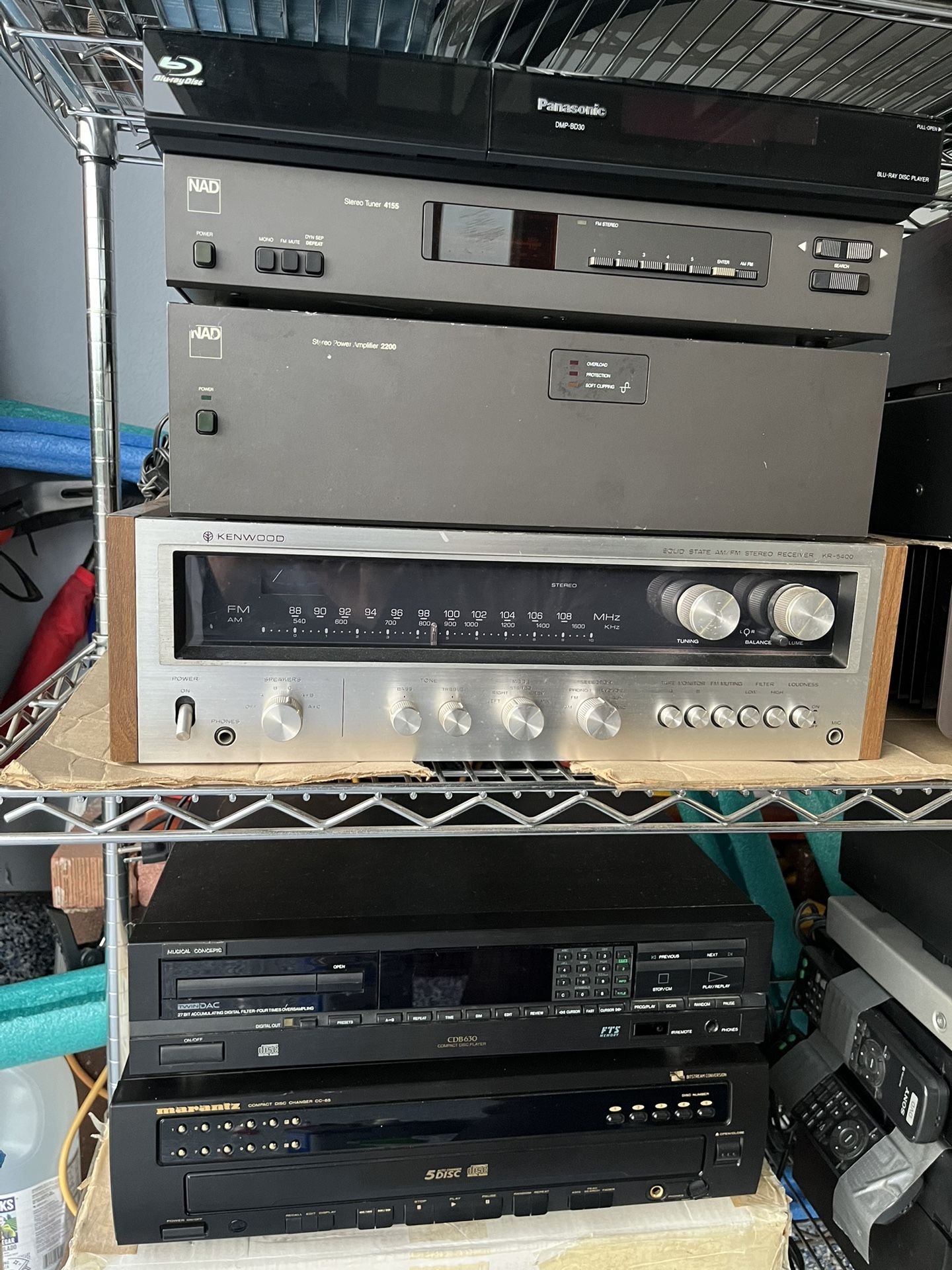 NAD Stereo Tuner 4155 & Amplifier 2200, Work Great!