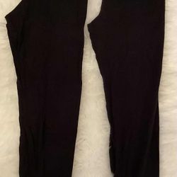 7 Pairs Black Victoria Secret Tights- Size arge—$15  Each Pair