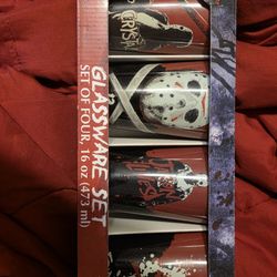Friday The 13th Glassware Set