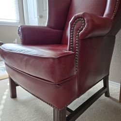 Pottery barn wing back chair