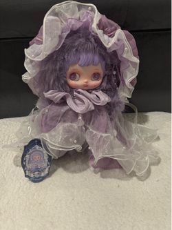 SinckMua 600% Light and Shadow Series purple Lights cape Jellyfish Doll Plush