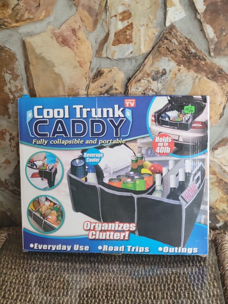 Cool Trunk Fully Collapsible And Portable Caddy