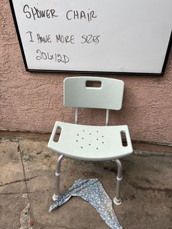 Shower Chair with Back Support