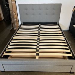 Full Size Bed Frame With Mattress