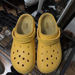 Yellow Crocs