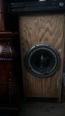 Pioneer 12” & Custom 35hz Ported Box