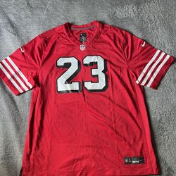 San Francisco 49Ers Christian Mccaffrey Nike Jersey size 2 XL