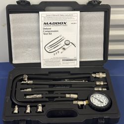 MADDOX  Tools Deluxe Compression Test Kit, 10-Piece