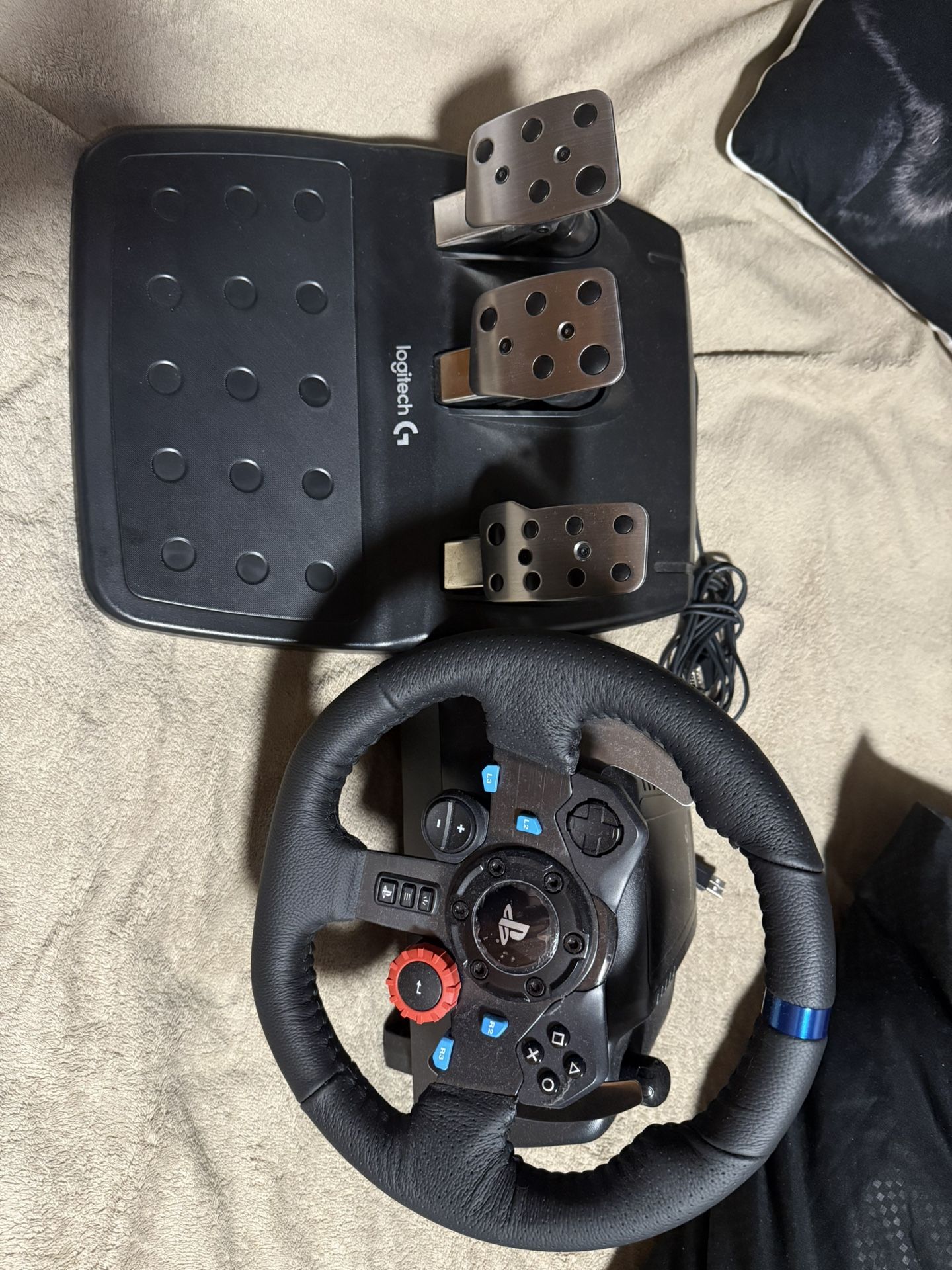 Logitech G920 Racing Wheel, Volante para juegos de carrera Logitech G920 