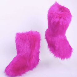 Fashion Fur Boots