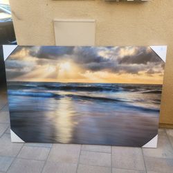 Large Seascape Print 39" X 59"New