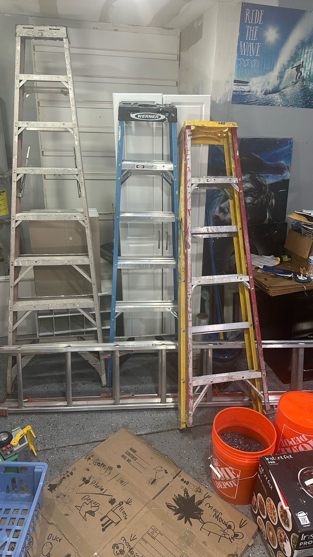 4 Ladders Selling As A Set Werner