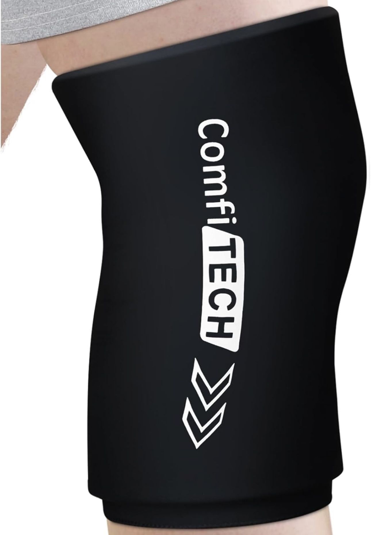 Knee Ice Sleeve for Cooling Application, Flexible Cold Gel Pack Reusable, medium
