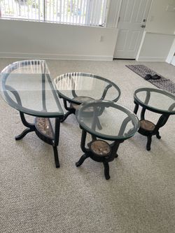 Table, coffee table, end tables, console table