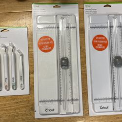 Cricut Weeding Tool Set And Two Portable Trimmers