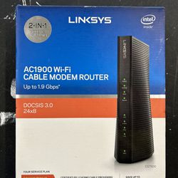 Linksys AC1900 Modem & Router