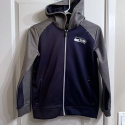 Seahawks Zip Up Hoodies - Youth - Like New