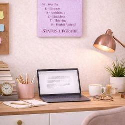 I Am The Wealth Mini Affirmation Canvas | Luxury Mindset Wall Art | Status Upgrade Decor | House of Gemzz