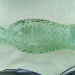 Vintage Serax Glass Fish Vase