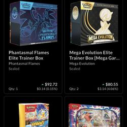 Sealed Pokemon Products