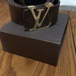 Brown Louis Vuitton Belt