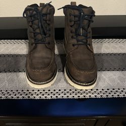 ARIAT WOMEN'S REBAR WEDGE WATERPROOF WORK BOOTS