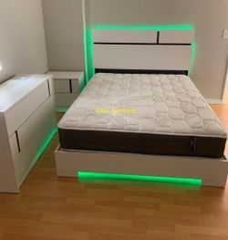 Juego de cuarto Queen nuevo preguntar precio ask for de