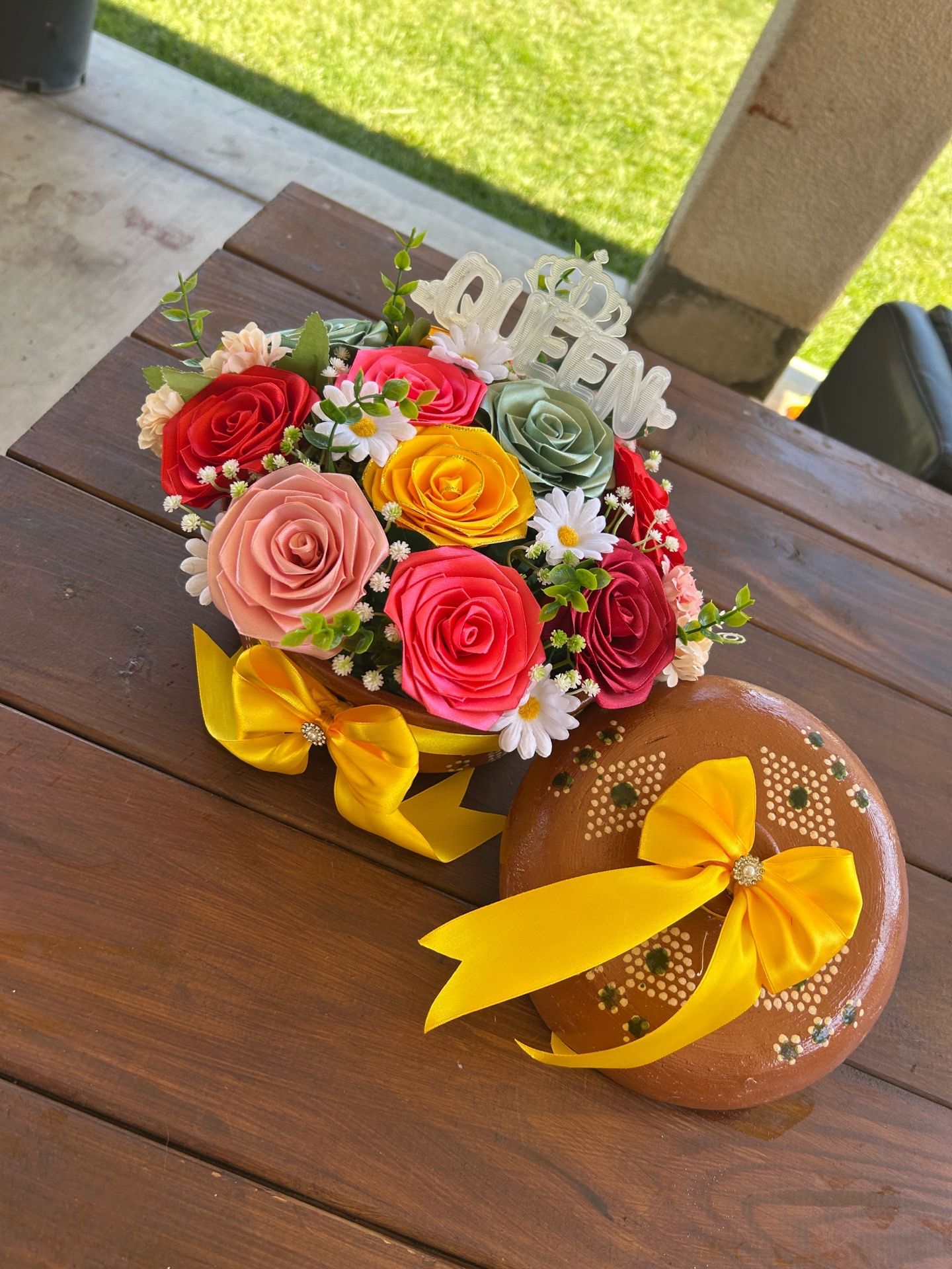 Ollita bouquet eternal roses