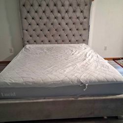 Queen Size Bed Frame- Mattress Optional