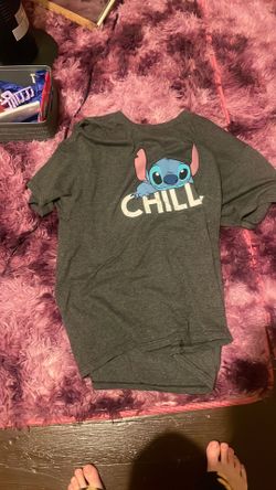 Gray stitch shirt, women xl