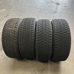 4 Used Bridgestone Tires 225-60-18