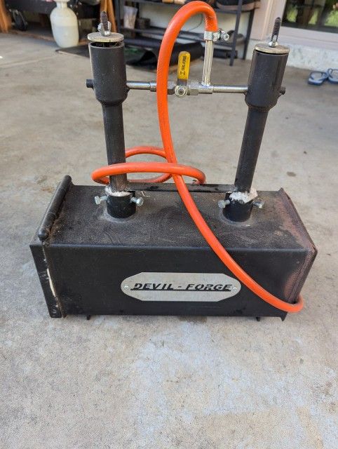 Devil Forge Knife Making Forge Propane Dual Burner