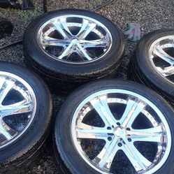 A 22-in Wheels For Sale 6 Lug For Chevy Trucks