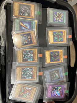 Yugioh vintage cards legend of the blue eyes