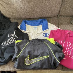 Women’s Athletic Hoodies And shorts XS And S