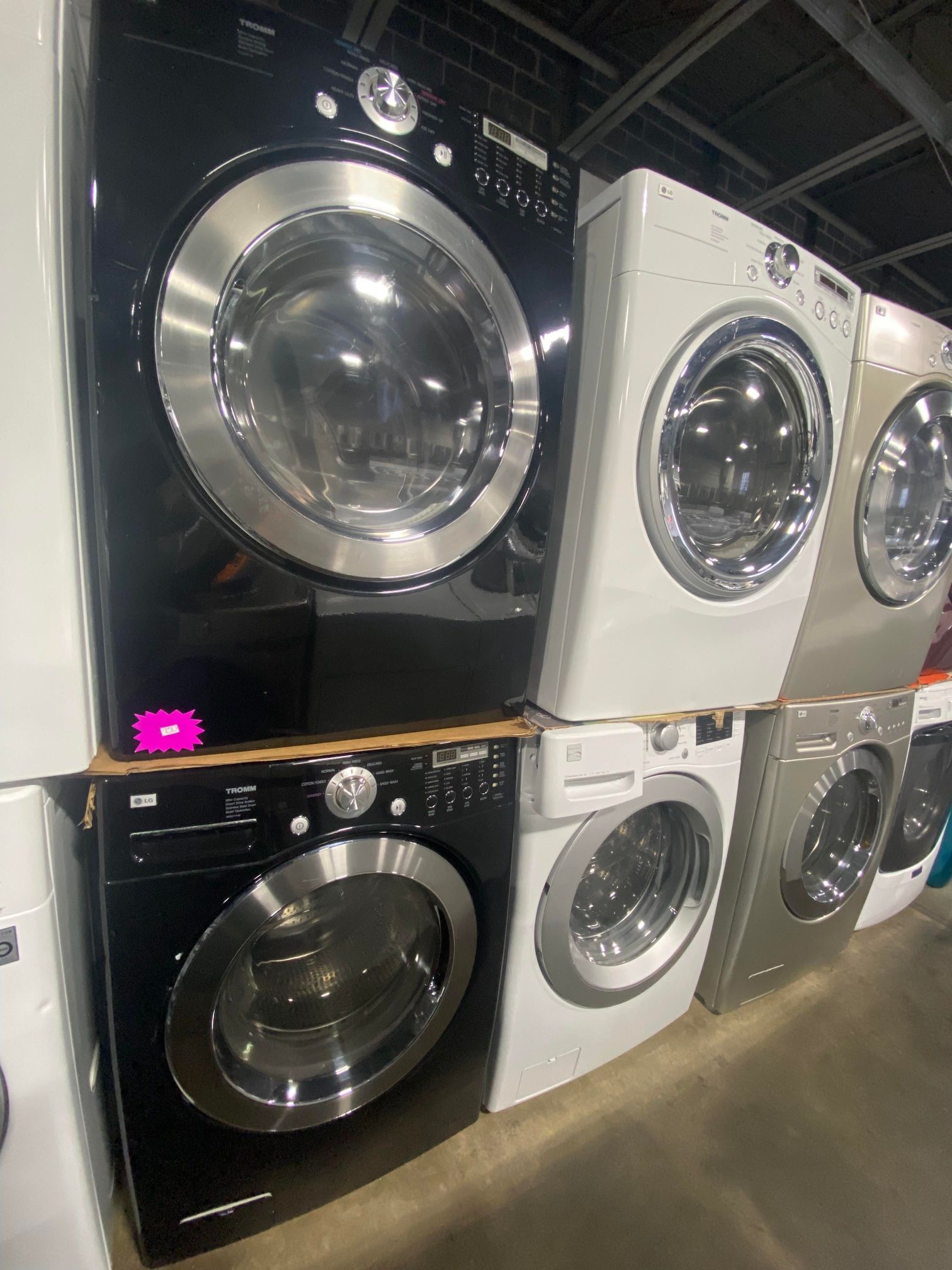 Front Loader Washer And Dryer Set 