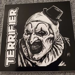 Terrifier Art the Clown - Bootleg Vinyl Stickers - Monsterpalooza  Exclusives 