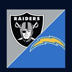 Las Vegas Raiders Vs LA Chargers - $600 Each 